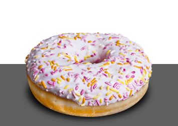 Produktbild Donut gefüllt mit Vanilla Cream